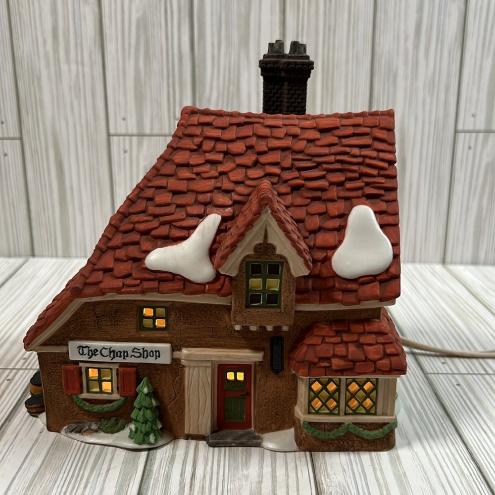 Department 56 Dickens’ Village Series The Chop Shop‎ (no box)